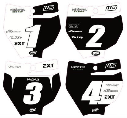 KTM 65 Plate Decal