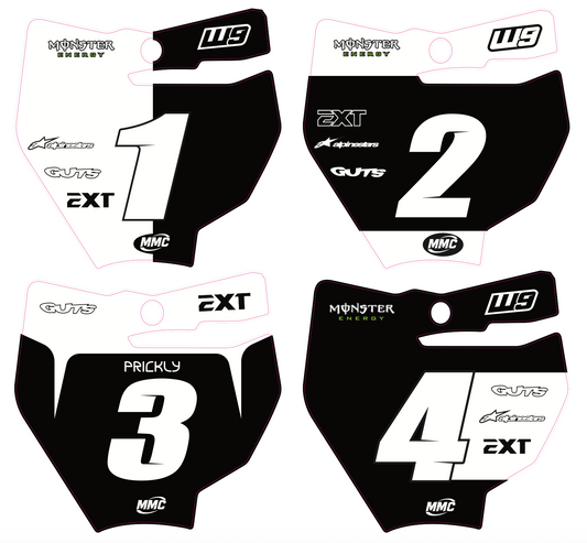 KTM 65 Plate Decal