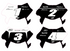 Ultrabee Plate Decal