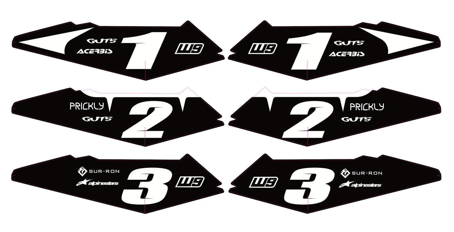 E-bike Side Fender Graphic