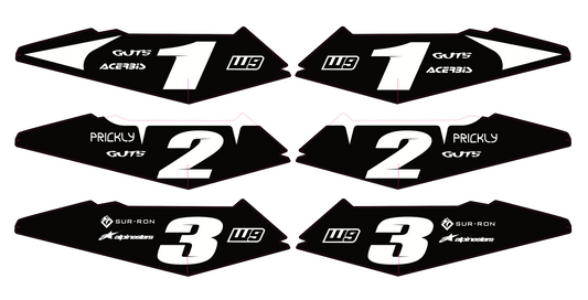 E-bike Side Fender Graphic