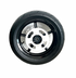 Rear supermoto wheel with sprocket mounted