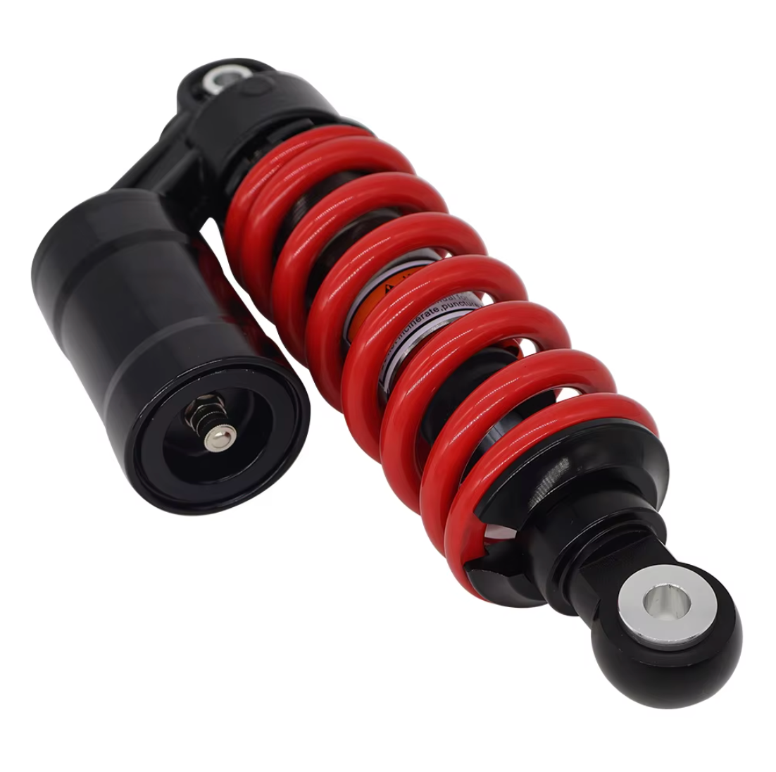 Close-up of the rear shock body on the Tuttio/Yozma upgrade