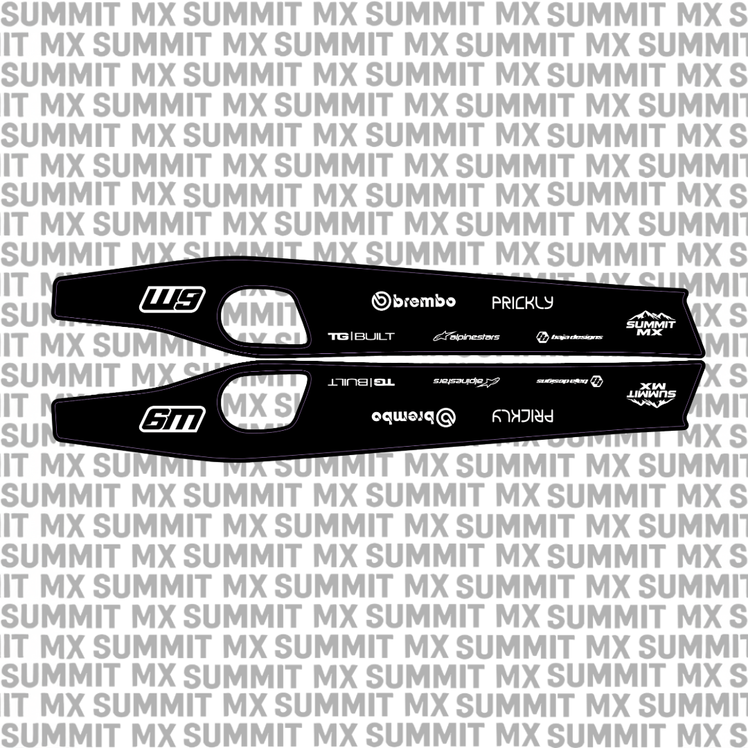 Summit MX swing arm decal for the Stark Varg