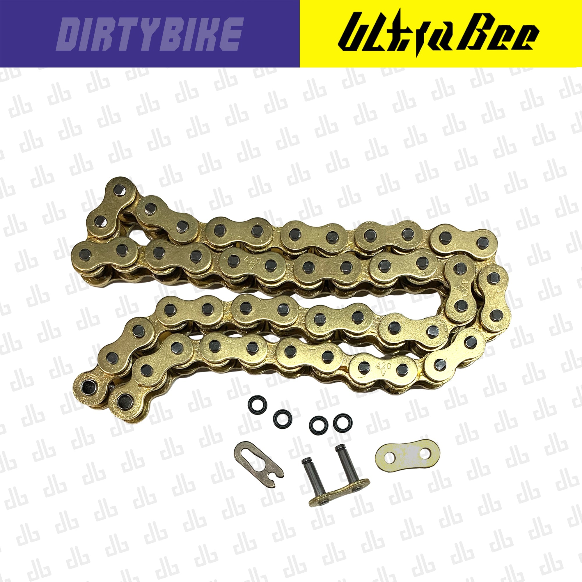 420 Primary Drive Sealed X-Ring Replacement Chain | Surron Ultra Bee