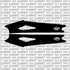 Minimal Summit MX swing arm decal on Sur-Ron Hyper Bee