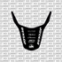 Sur-Ron Light Bee LBX rear fender decal in standard style