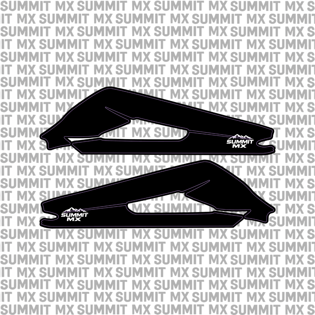Carbon fiber pattern swing arm decal for Sur-Ron Light Bee LBX