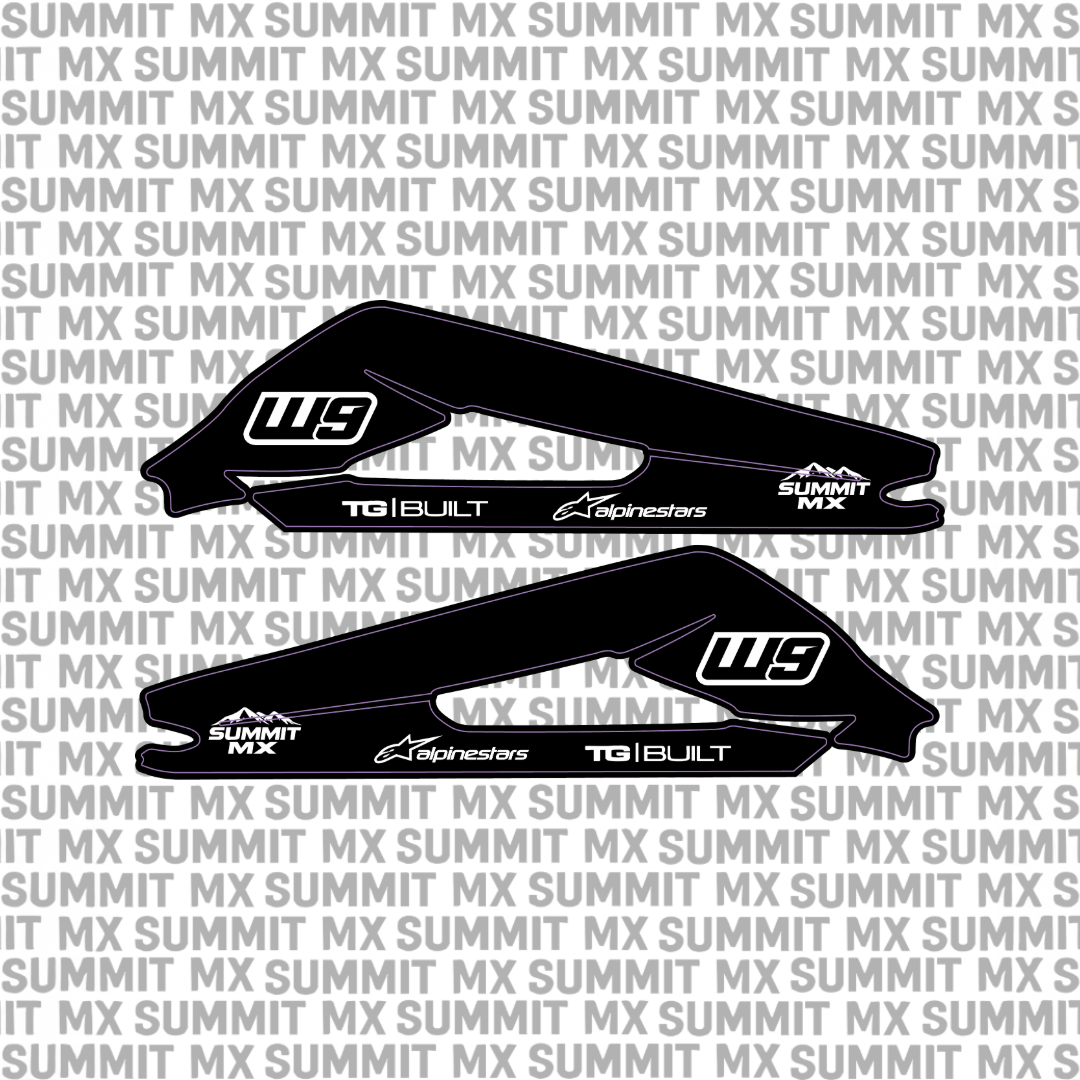 Sur-Ron Light Bee LBX swing arm decal in standard style