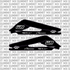 Sur-Ron Light Bee LBX swing arm decal in standard style