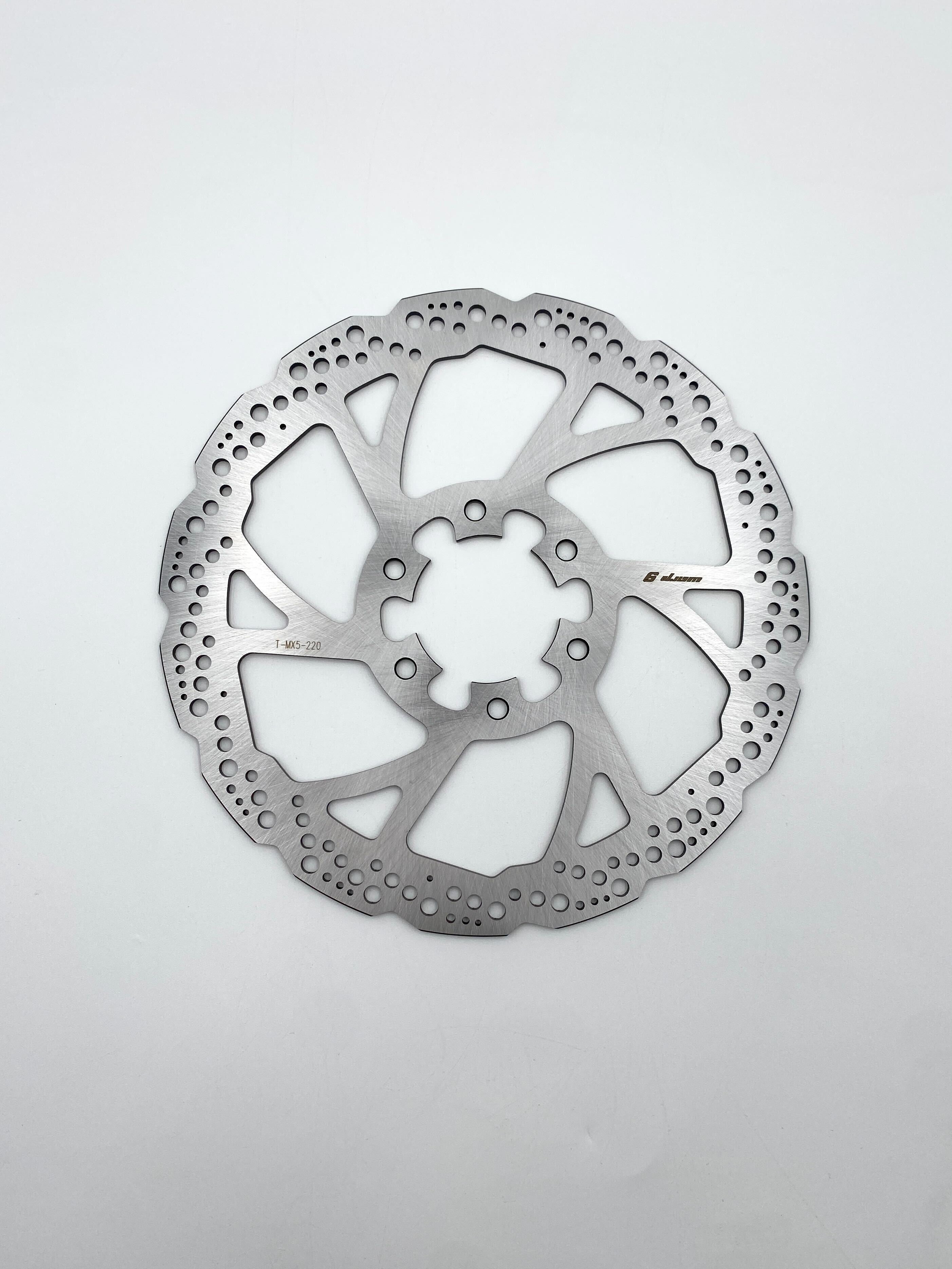 Warp 9 brake rotor for Talaria Sting MX5, fixed style