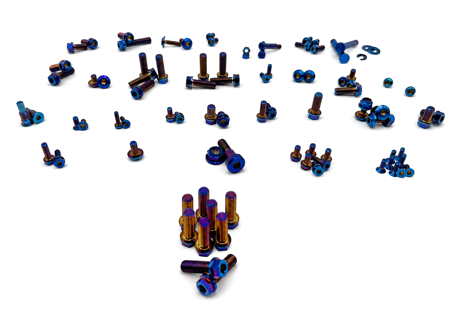 Warp 9 Titanium Body Bolt Kit – Talaria Komodo