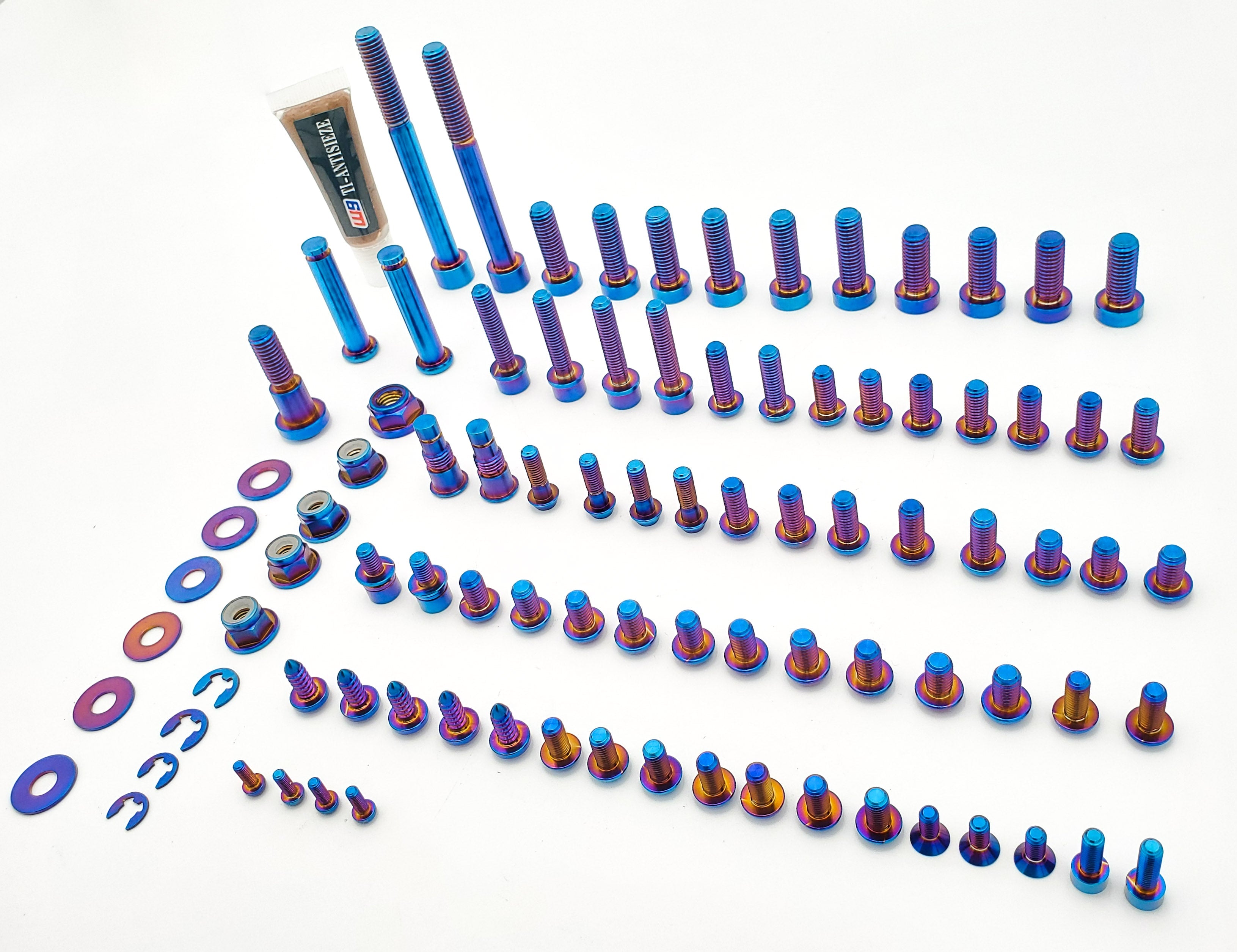 Warp 9 Titanium Body Bolt Kit – Talaria Sting MX4