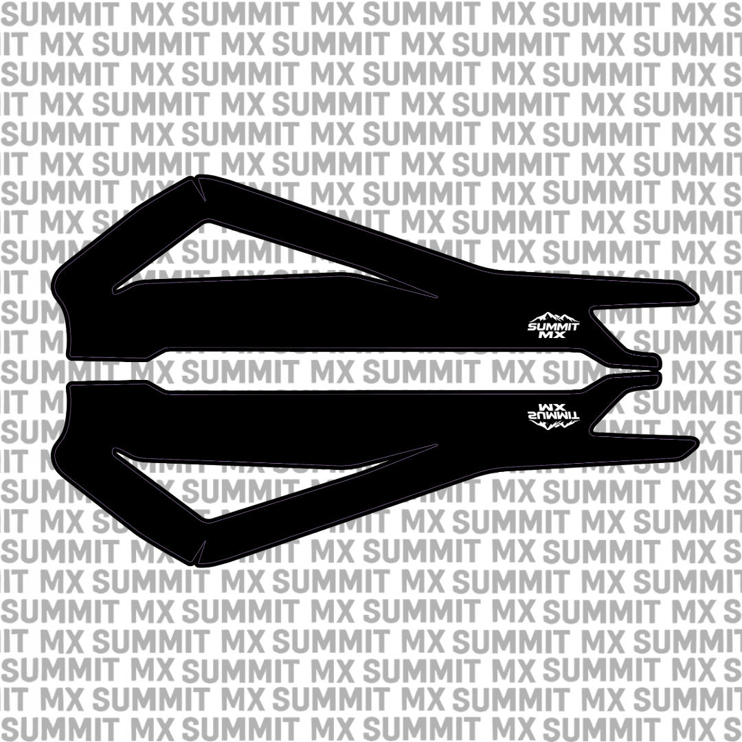 Minimal Summit MX swing arm decal on Talaria Sting
