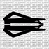 Minimal Summit MX swing arm decal on Talaria Sting