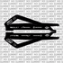 Talaria Sting swing arm decal in standard style