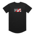Throttle Bros Logo American Flag Tee
