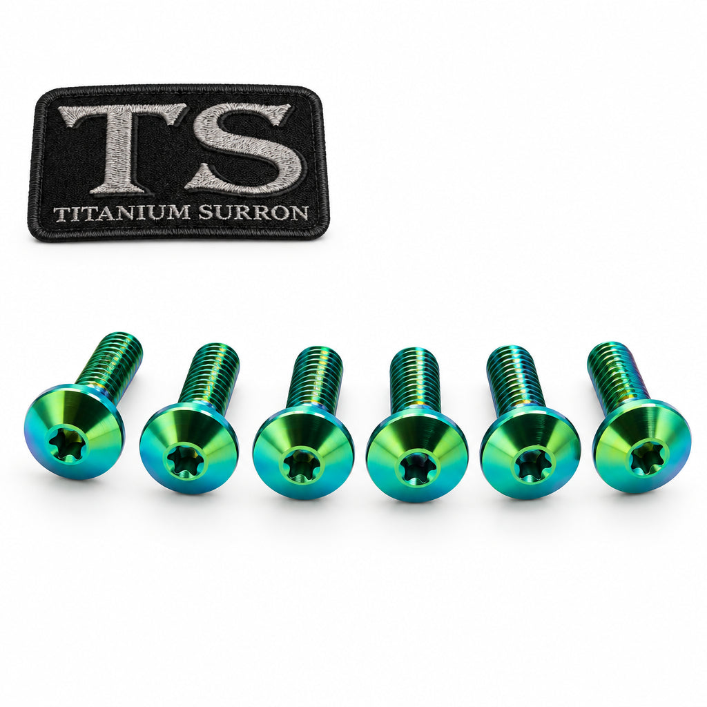Titanium Front Rotor Bolts - E-Moto