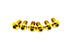 Titanium front rotor bolts for e-moto — thread detail