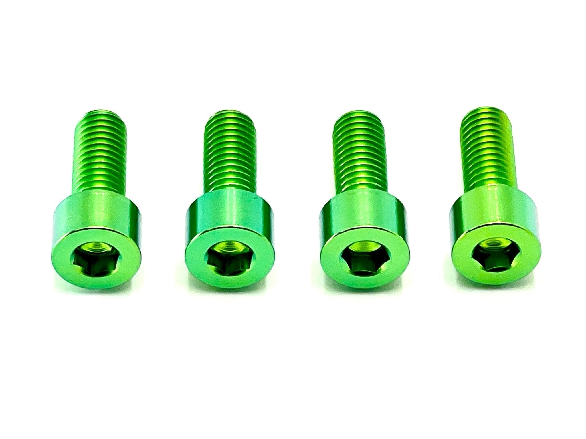 Titanium seat and subframe bolts for e-moto — color option