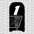 Topographical Antic Battery Decal