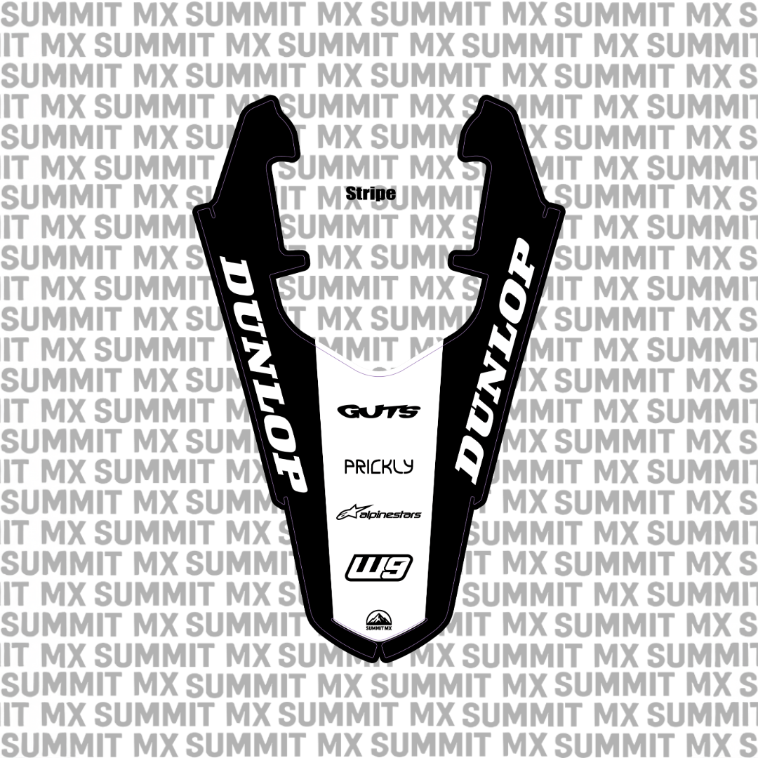 Outline style rear fender graphic for the Ultra Bee