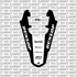 Outline style rear fender graphic for the Ultra Bee