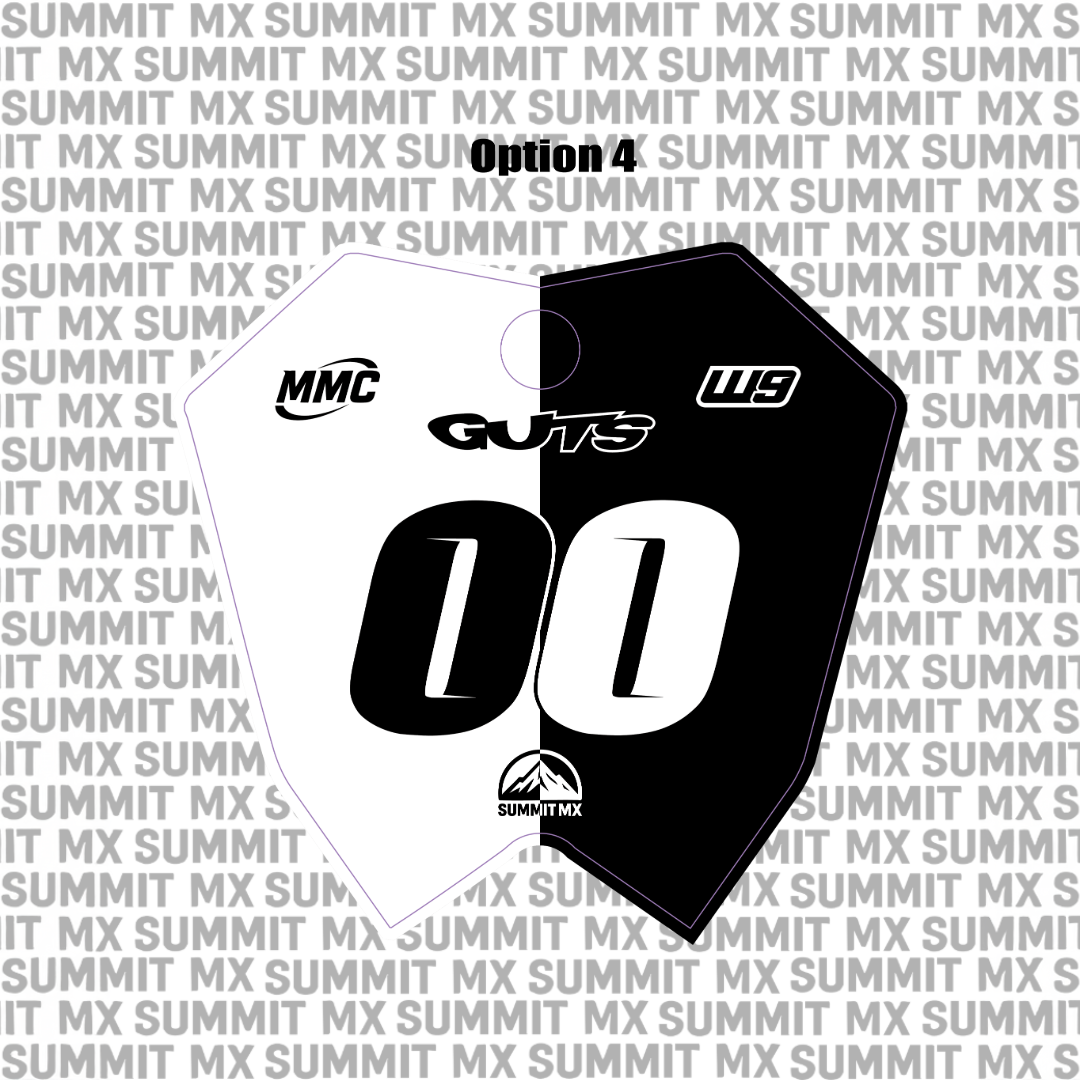 Alternate RTR number plate decal style from Summit MX