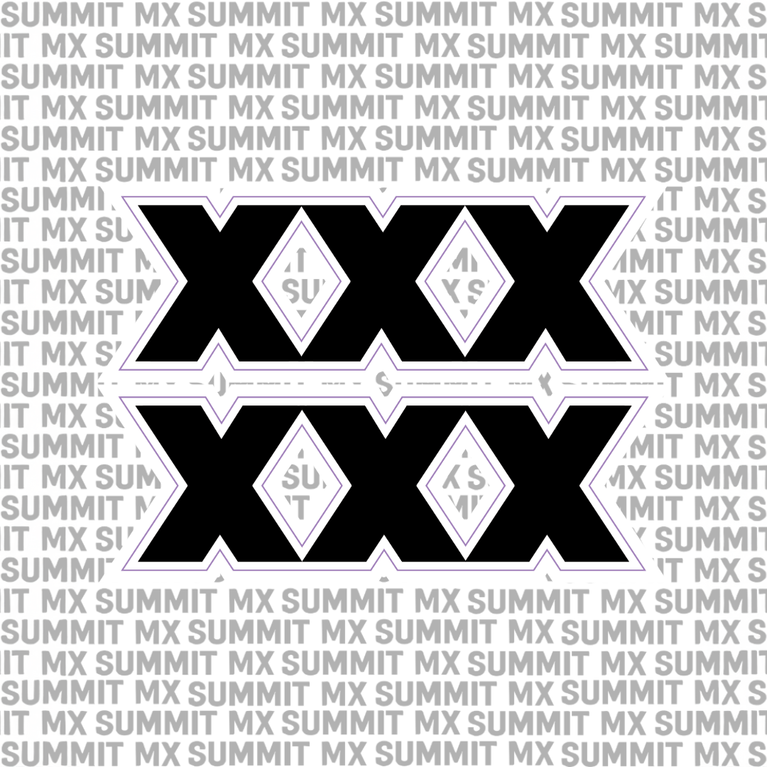 Talaria x3 "XXX" Fork Tube Decal