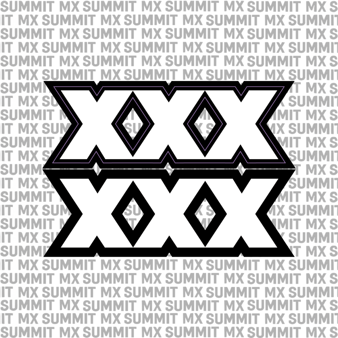 Talaria x3 "XXX" Fork Tube Decal