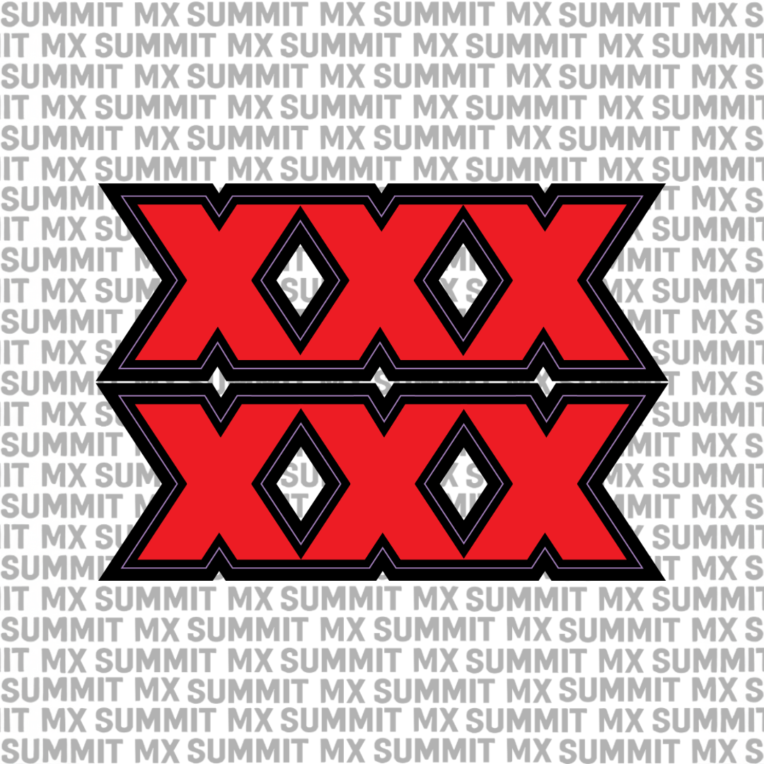 Talaria XXX fork tube decal — color option 4