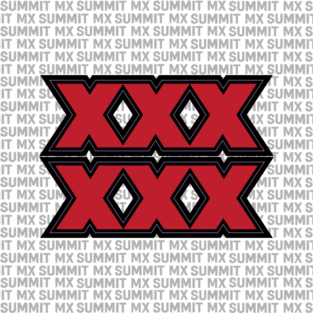 Talaria XXX fork tube decal — color option 5