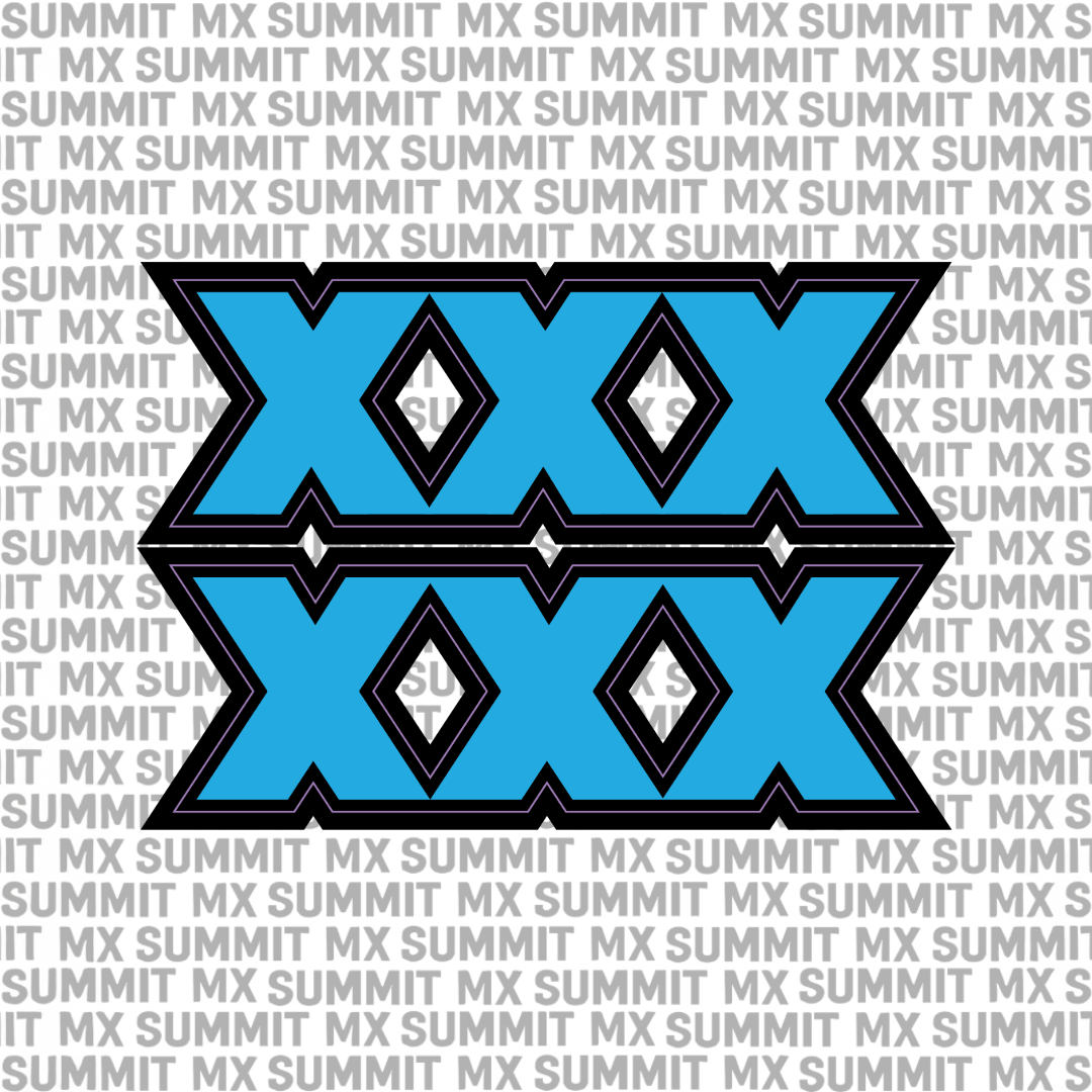 Talaria XXX fork tube decal — color option 6