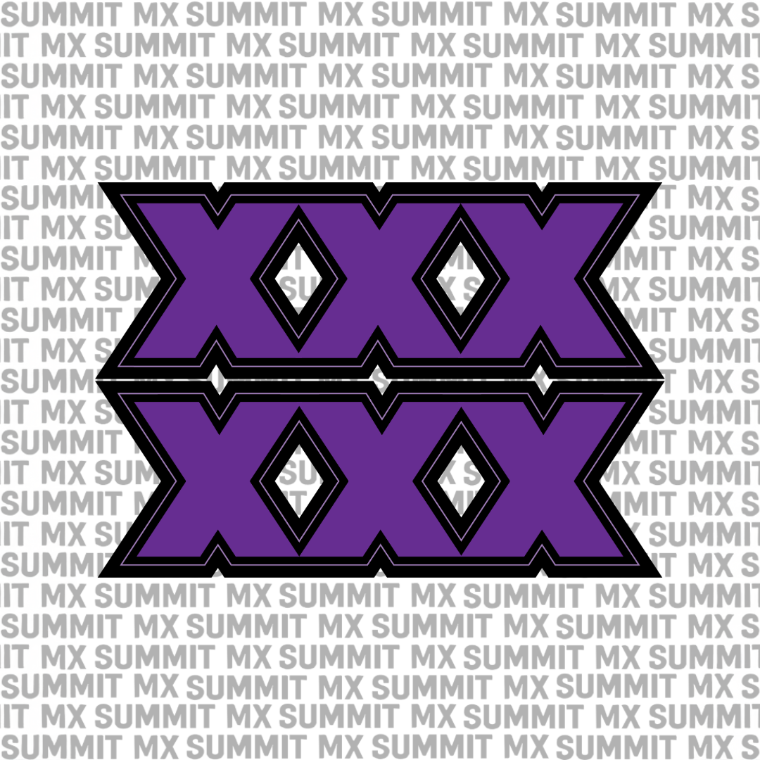 Talaria x3 "XXX" Fork Tube Decal