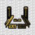 EXT Ferro Fork Tube Decal
