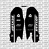 Ultra Bee Fork Guard Decal