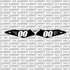 Pre-Designed Surron LBX/E-Ride Pro Side Fender Decals