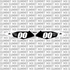 Pre-Designed Surron LBX/E-Ride Pro Side Fender Decals