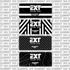 EXT Arma MX shock decal for Sur-Ron Ultra Bee — detail