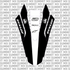 Customizable fender graphic with sponsor-style layout for the Ultra Bee