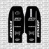 Yozma IN10 Fork Guard Decals