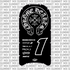 Chrome Hearts Antic Battery Decal