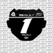 Ridgeline Number Plate Decal for ODI