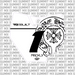 Chrome Hearts Number Plate Decal (Inverted) for KTM 85