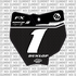 Vertex Number Plate Decal
