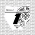 Chrome Hearts Number Plate Decal (Inverted)