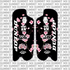 Cherry Blossom Fork Guard Decals