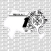 Chrome Hearts Number Plate Decal (Inverted) for Sur-Ron Ultra Bee