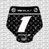 LouisVuitton Number Plate Decal
