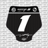 Vertex Number Plate Decal